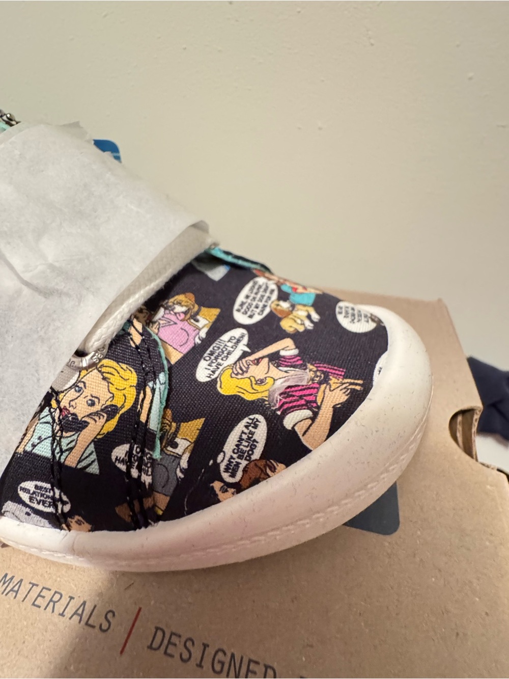 BOBS from Skechers Memory Foam Shoe Box - Brown Cardboard NWT - Picture 6 of 8